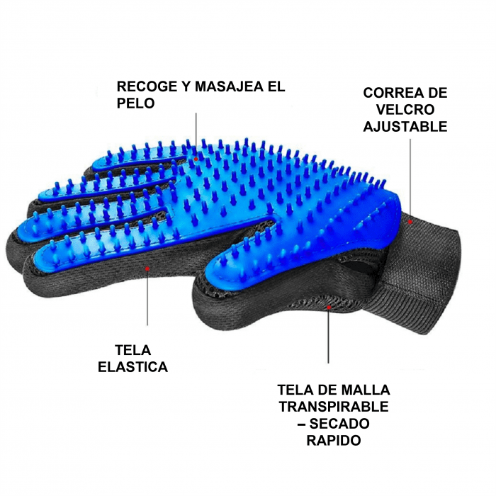 Guante Para Aseo Mascotas