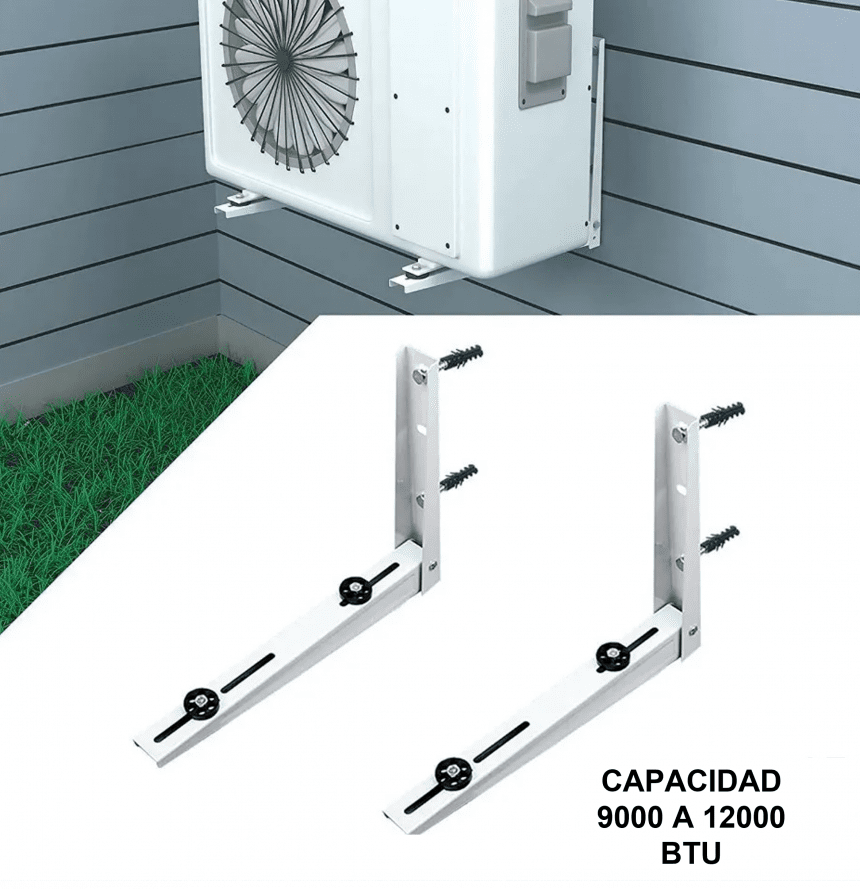 Soporte De Aire Acondicionado 9000 12000 BTU My Home Solutions