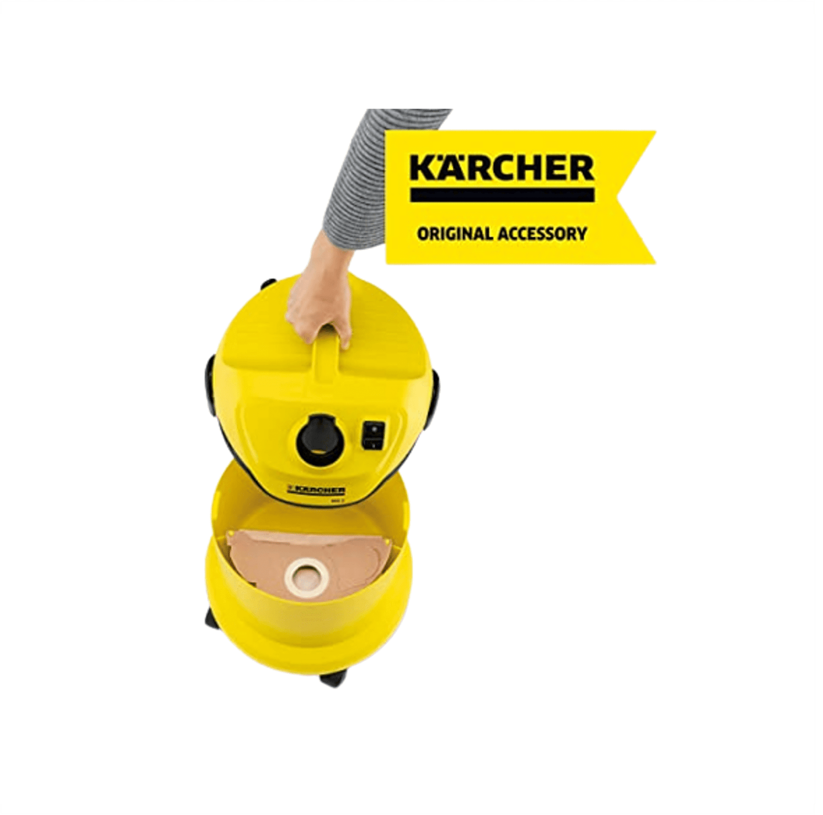 Pack Xbox MisterVac Compatible Con Bolsas De Aspirador Profesional, Bolsas De Repuesto 10 Piezas Kärcher WD 7.800 Ecologic Bolsas Para Kärcher WD 7700 P WD 7800 Ecologic 10 Unidades