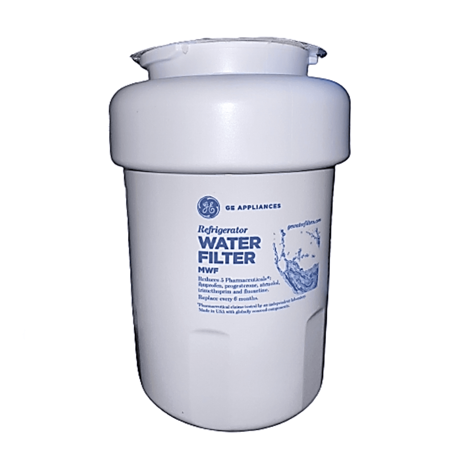 Confezione 3 Filtri Acqua Confezione Da 3 Filtri Acqua Per Frigorifero GE MWF - Compatibilità Perfetta, Acqua Pura E Fresca, Ottimo Rapporto Qualità-Prezzo Confezione 3 Filtri Frigorifero