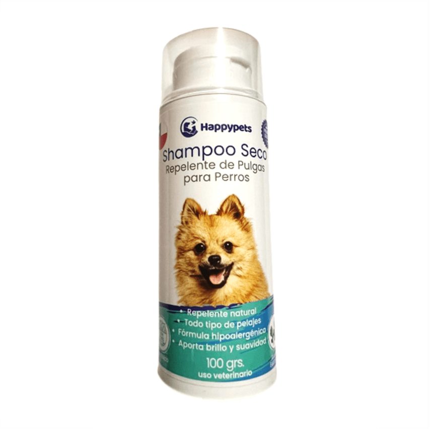 Shampoo Seco Para Perros Repelente Pulgas My Home Solutions