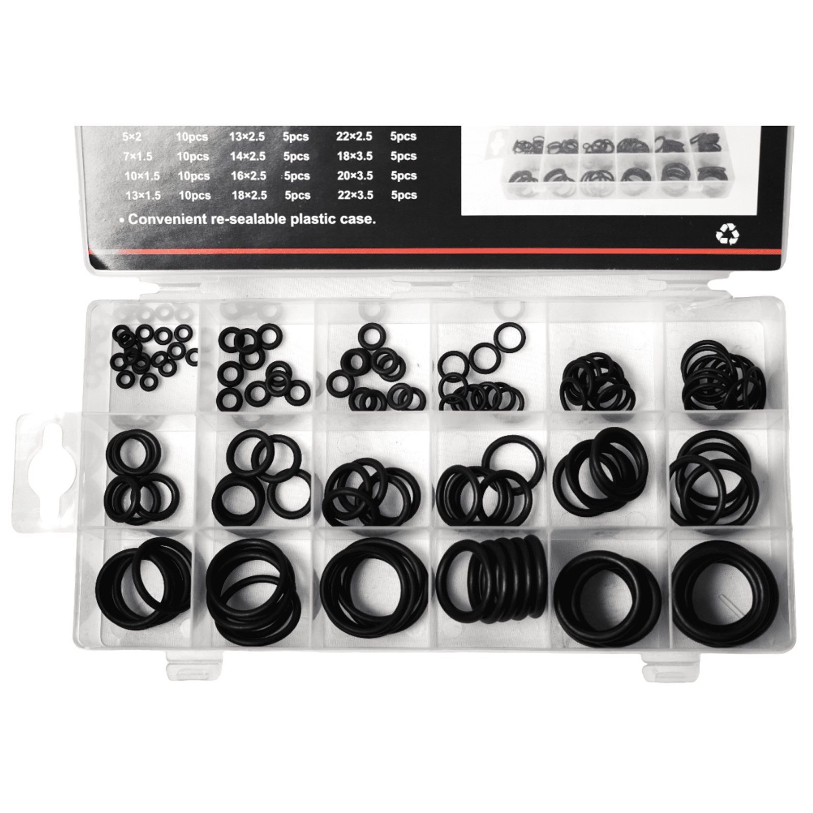 Set Goma Oring 125 Piezas – My Home Solutions