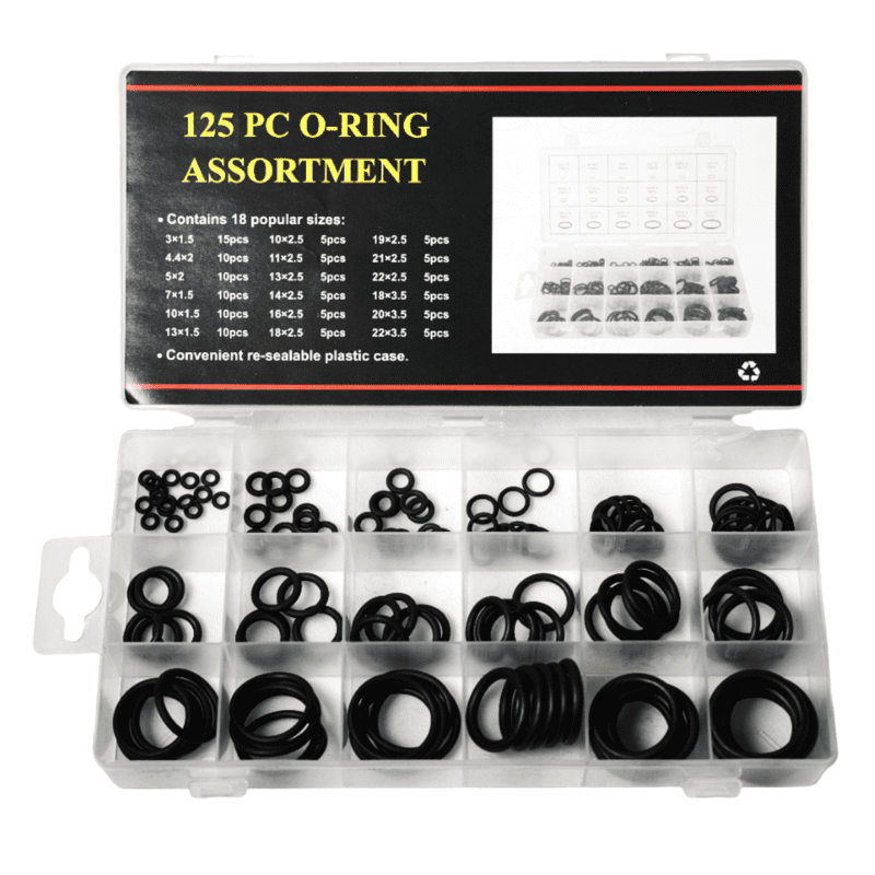 Set Goma Oring 125 Piezas – My Home Solutions