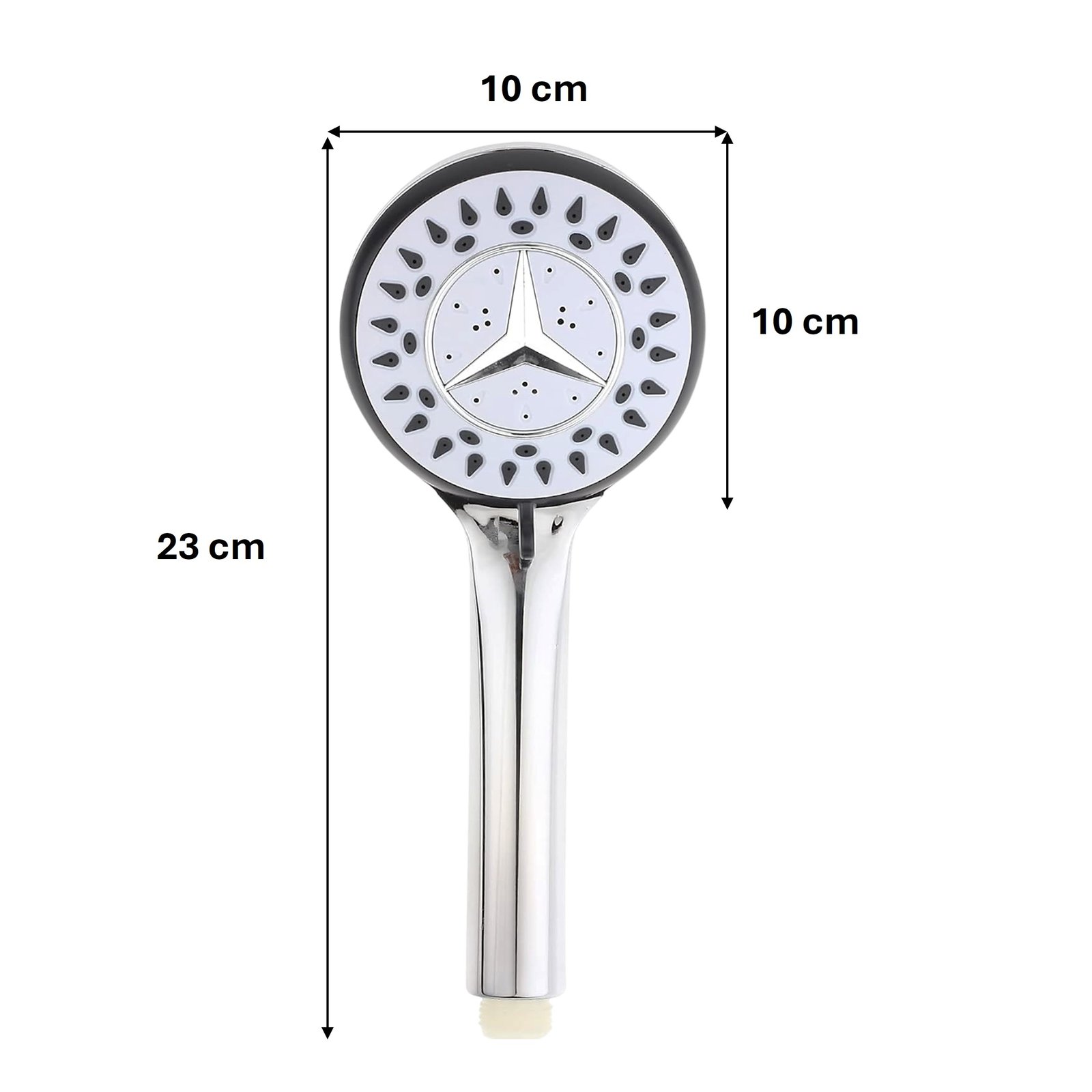 Set Manguera Flexible 2 m + Soporte de Ducha + Mango de Ducha Challa - Blanco