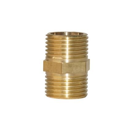 Niple de Bronce Conector HE - HE 1/2"