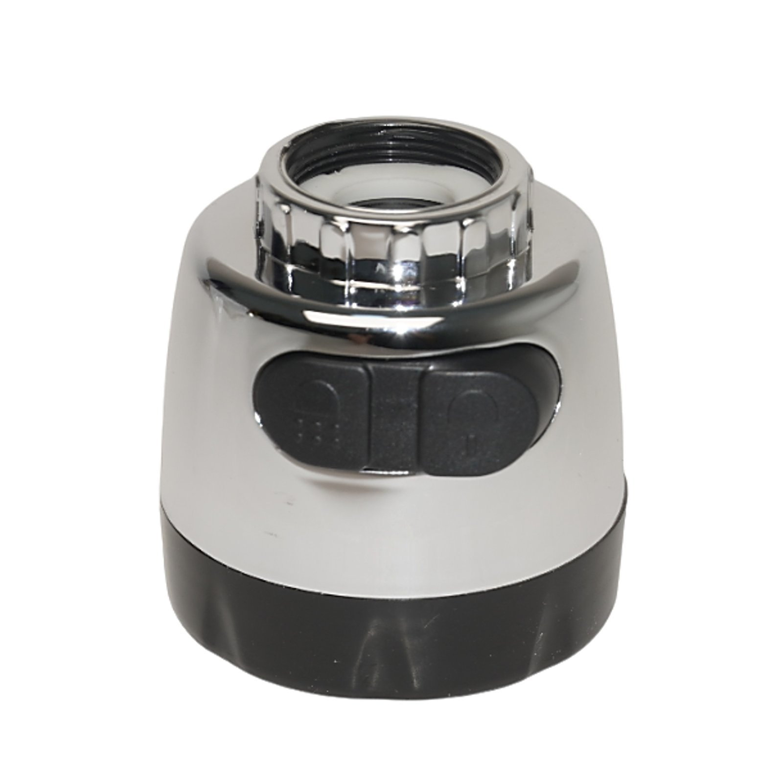 Adaptador de Grifo de Agua Giratorio 360° Negro