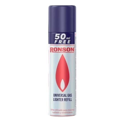 Gas Universal Ronson Recarga Encendedores 300 ml