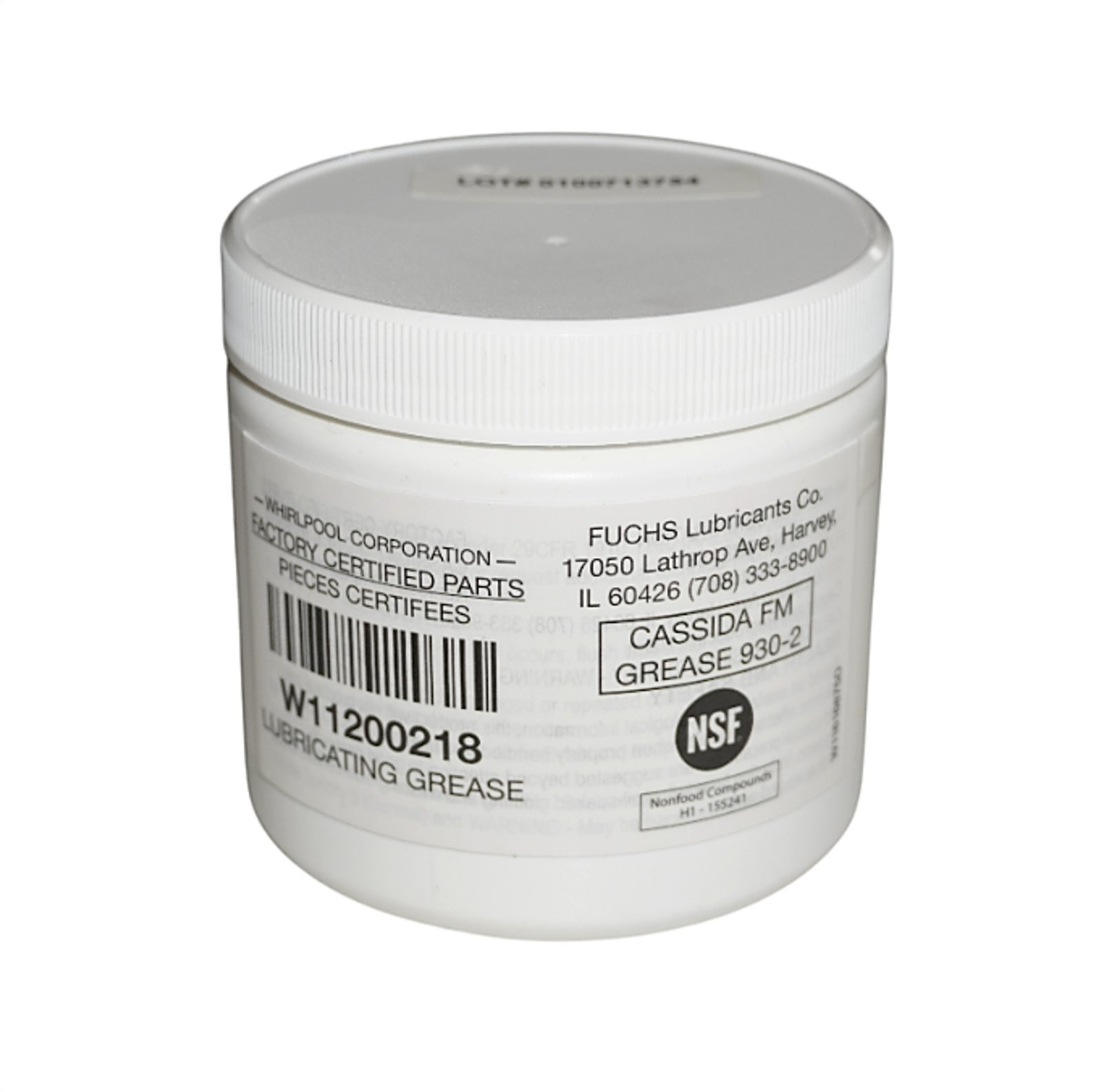Grasa Lubricante Batidora KitchenAid W11200218 - Original