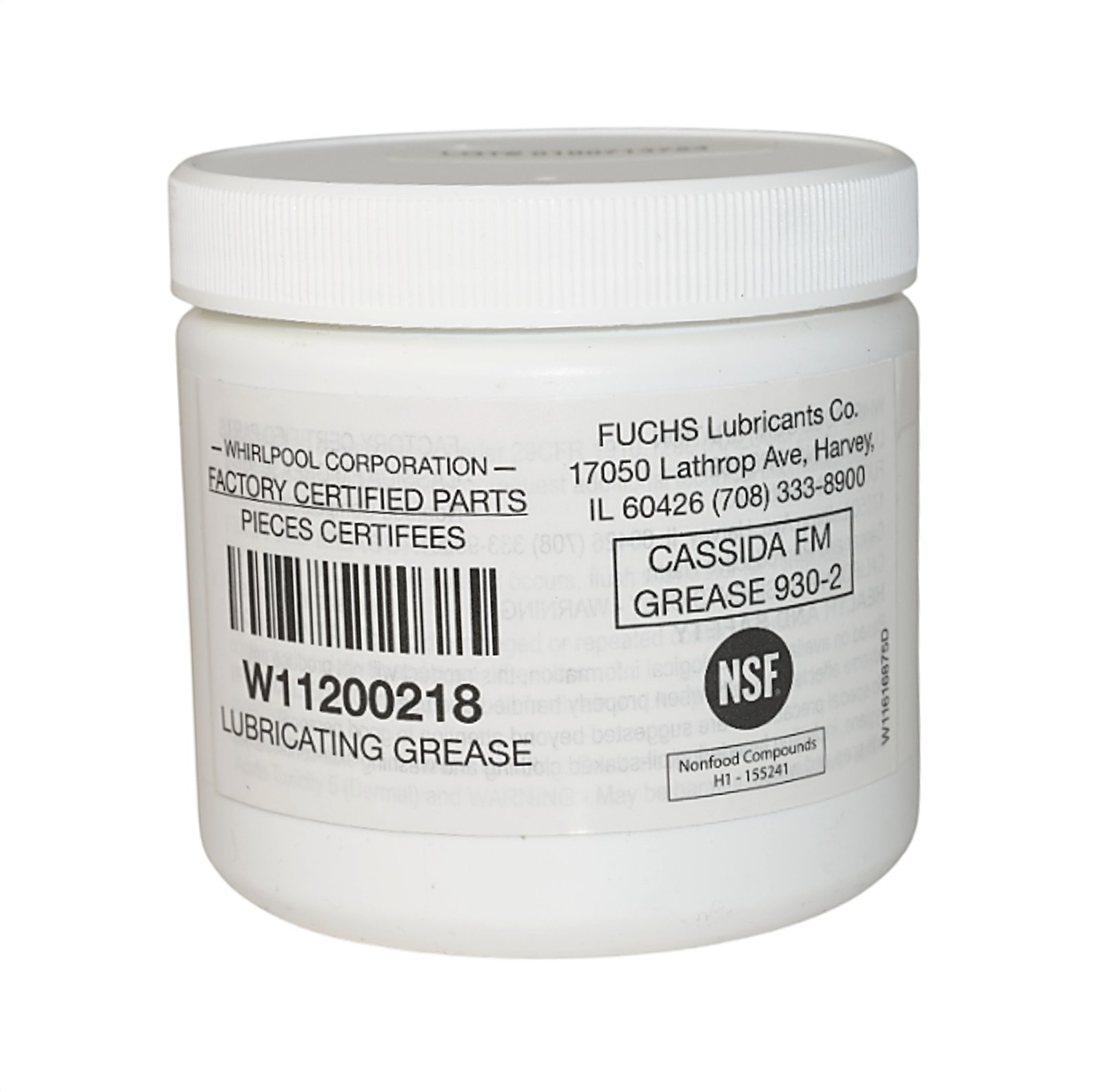 Grasa Lubricante Batidora KitchenAid W11200218 - Original