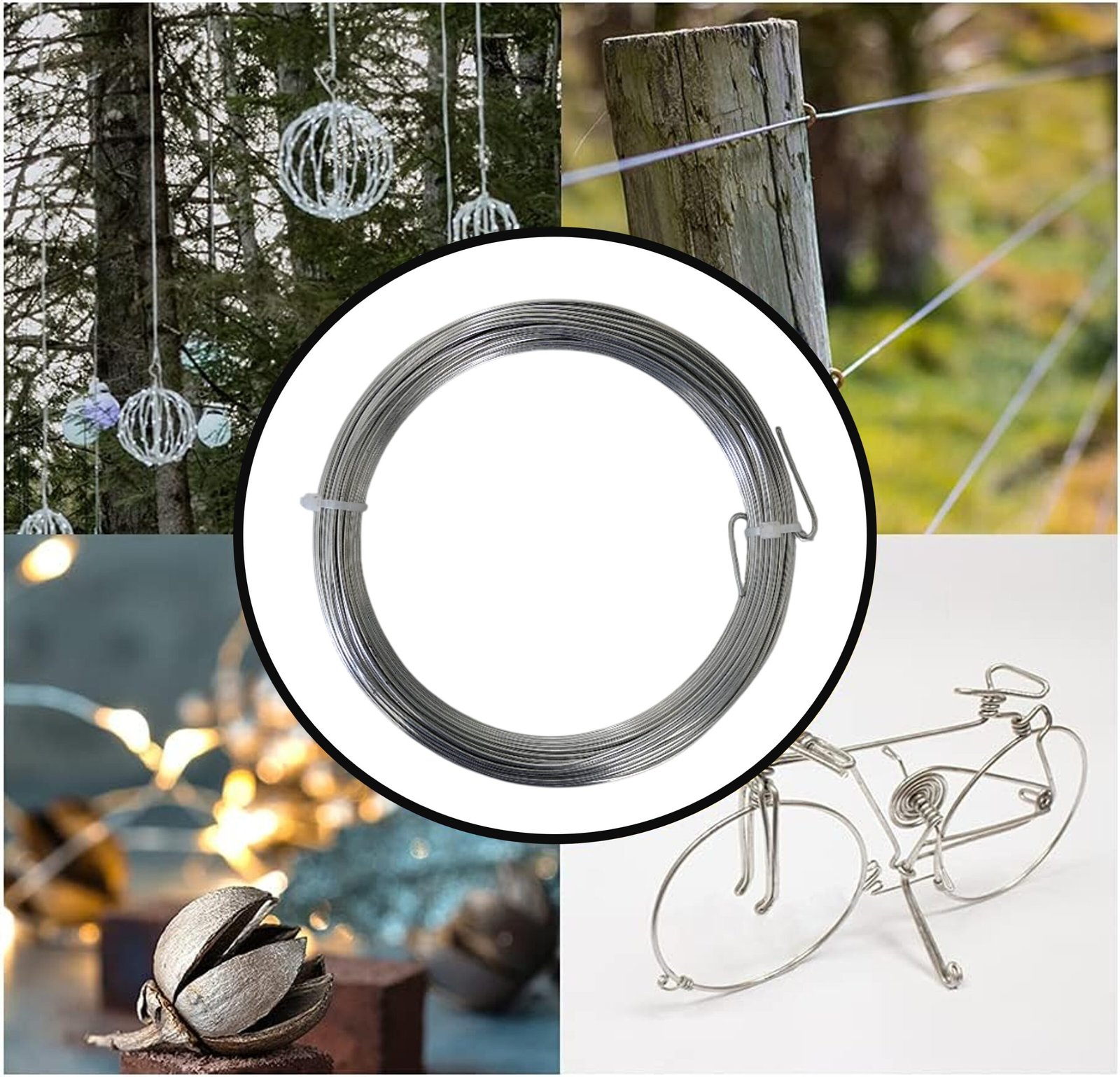 Alambre Galvanizado 18GA - Largo 25m