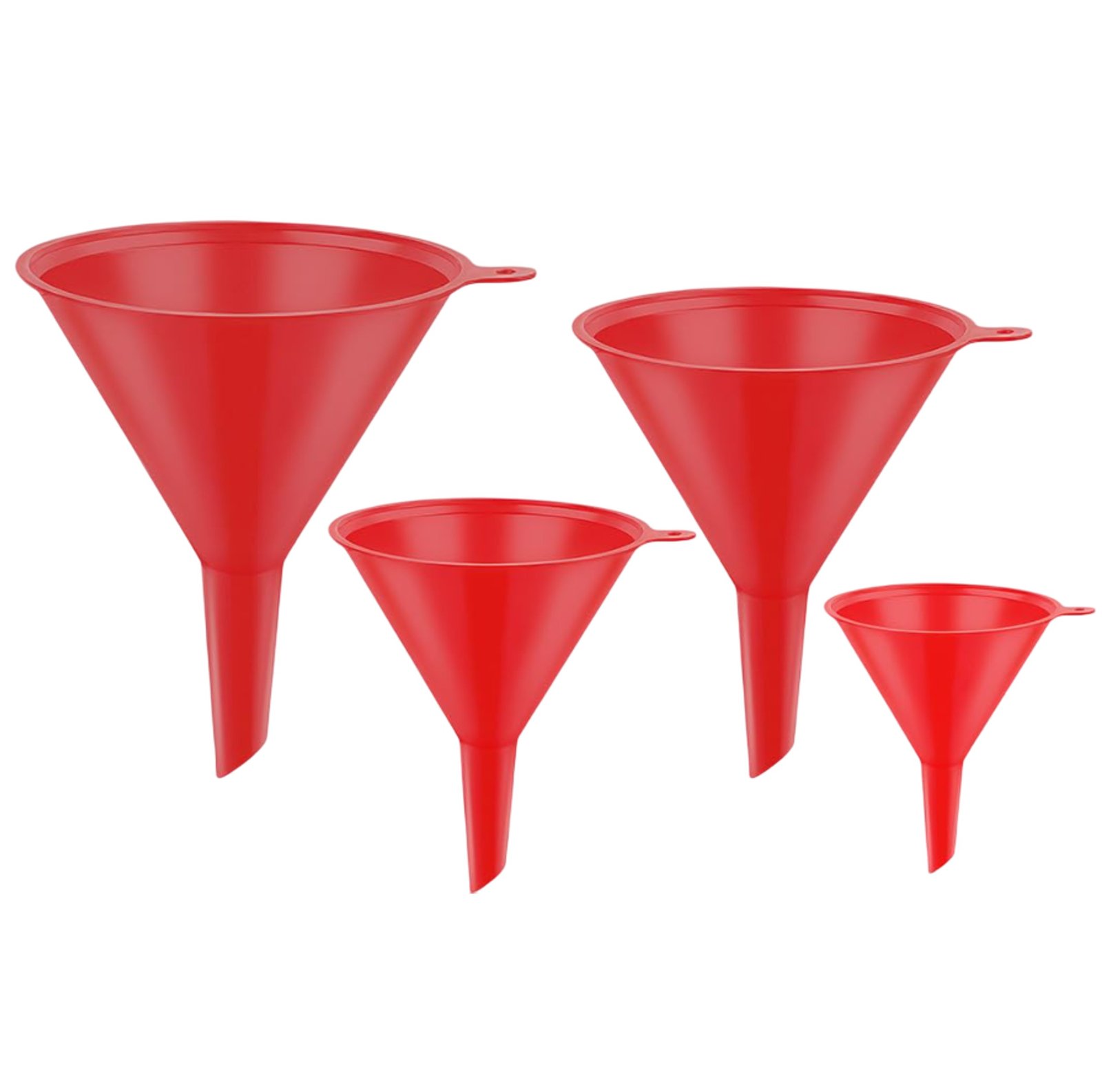 Set de 4 Embudos Plásticos Multiusos Repostería