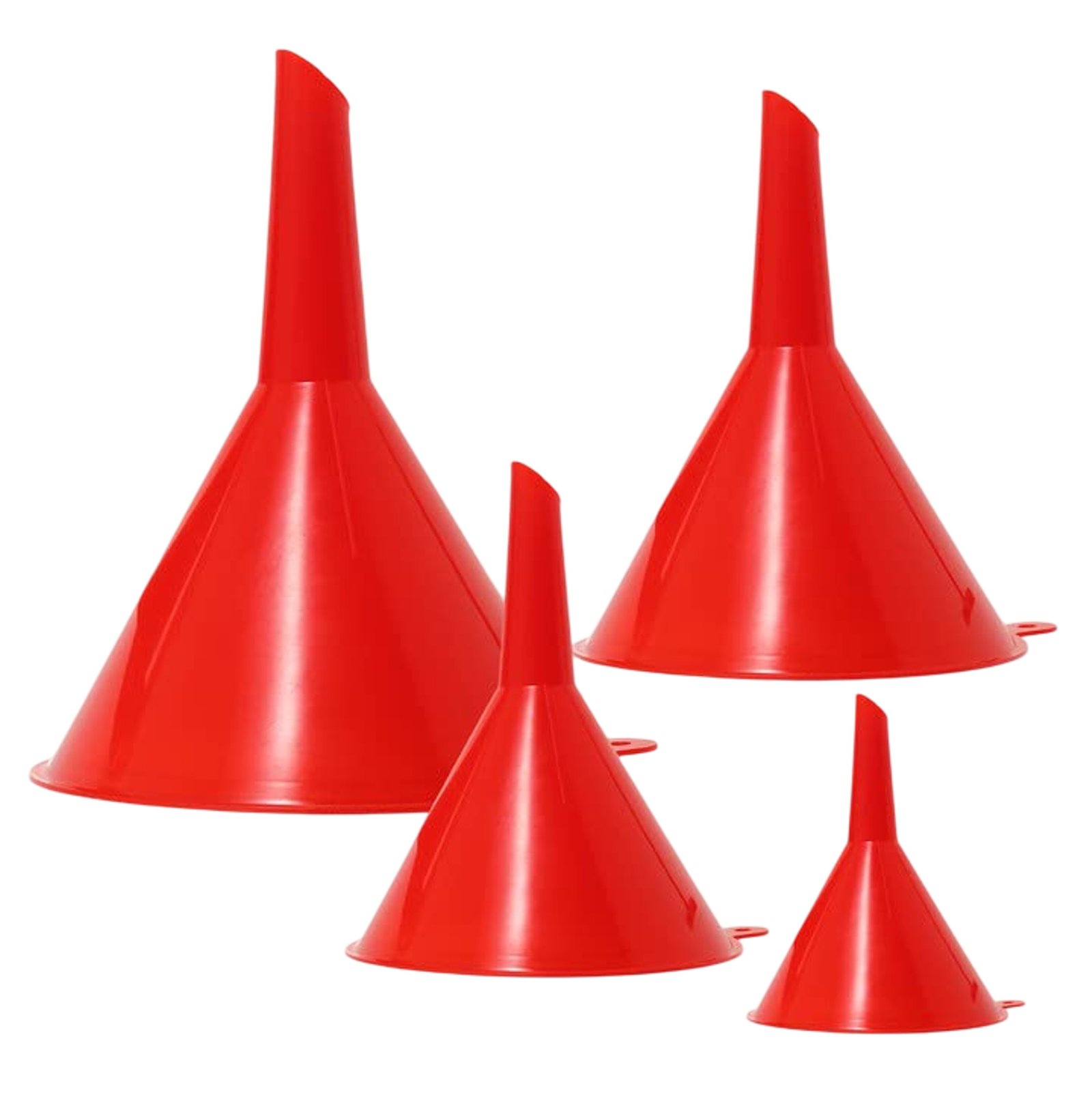 Set de 4 Embudos Plásticos Multiusos Repostería