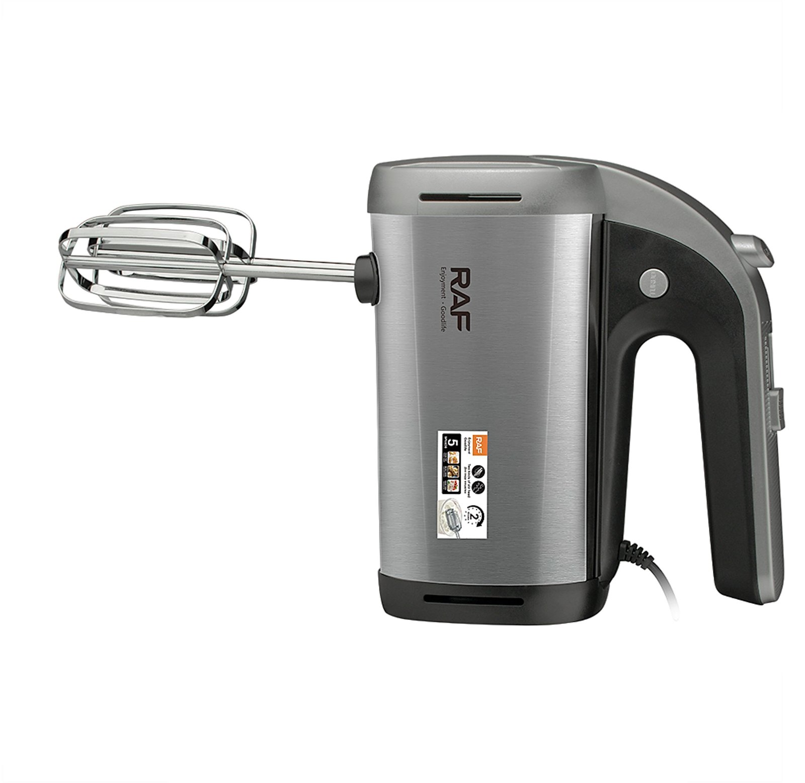 Batidora De Mano Con 5 Velocidades Y Función Turbo - RAF