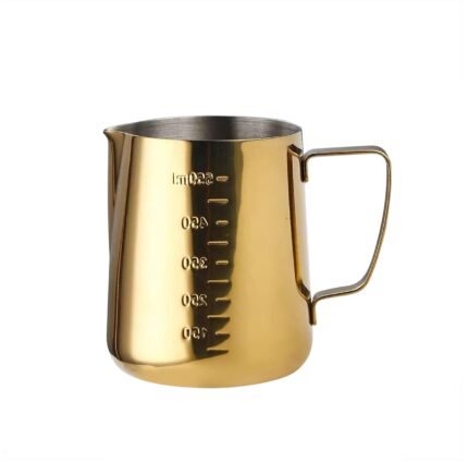 Lechero Jarro de Leche Acero Inoxidable 550 ml Dorado