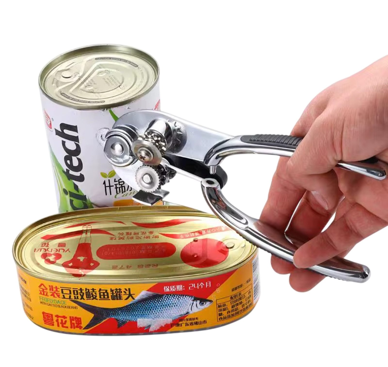 Abrelatas Portátil De Acero Inoxidable