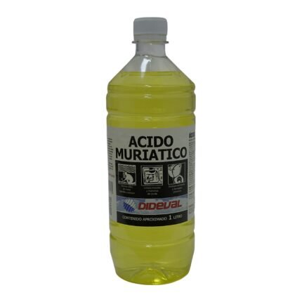 Acido Muriático 1 Litro Dideval