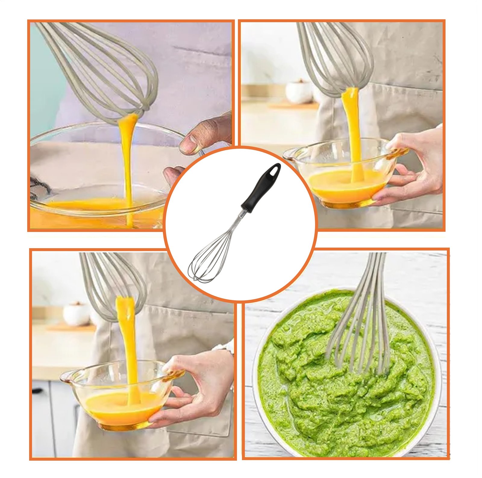 Batidor Globo Manual 28cm