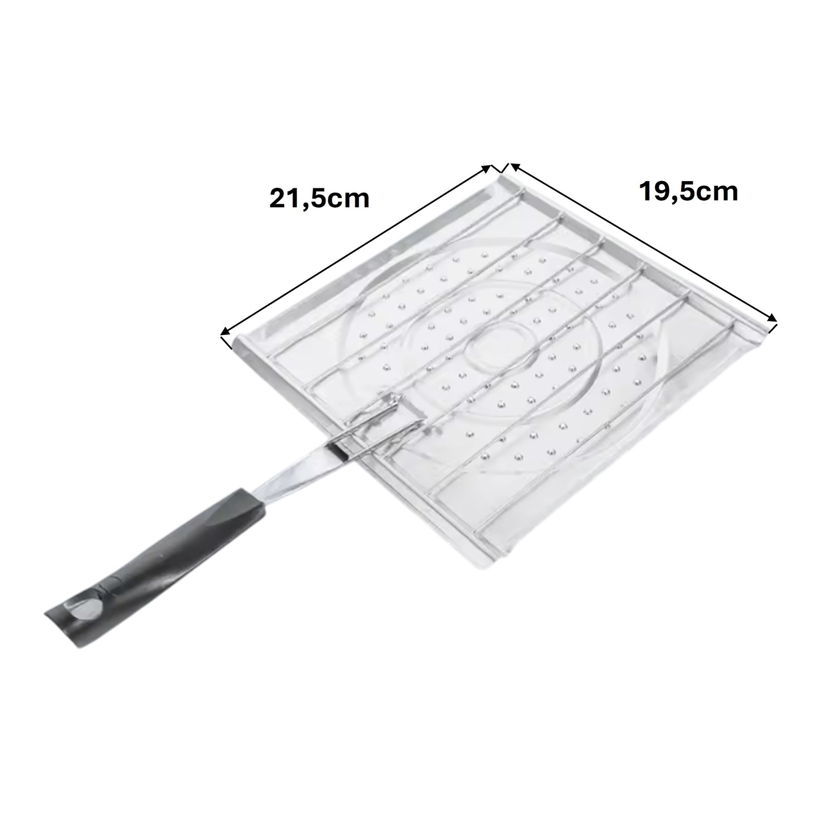 Tostador Parrilla Manual Mango Abatible