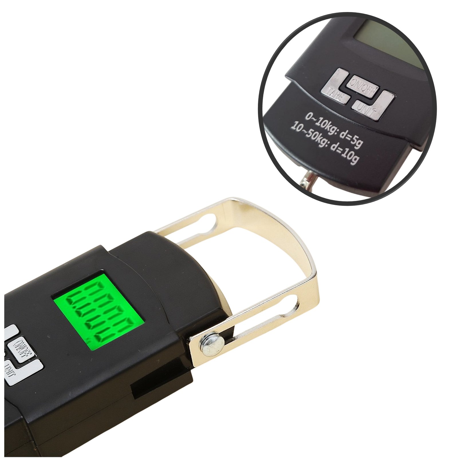 Balanza Pesa Digital De Mano Colgante Para Equipaje Maletas Con Gancho