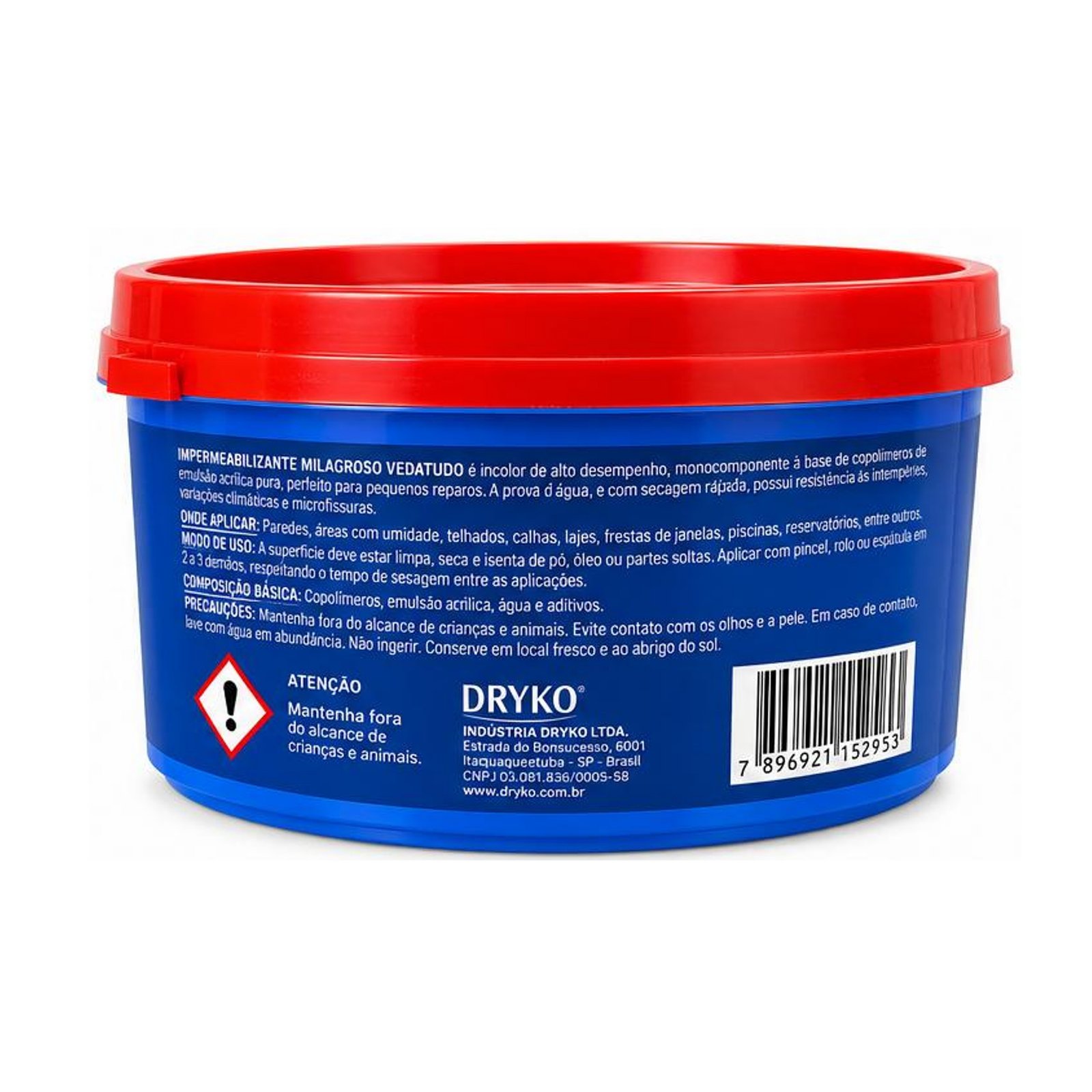Impermeabilizante Milagroso Vedatudo 300 gramos – Dryko